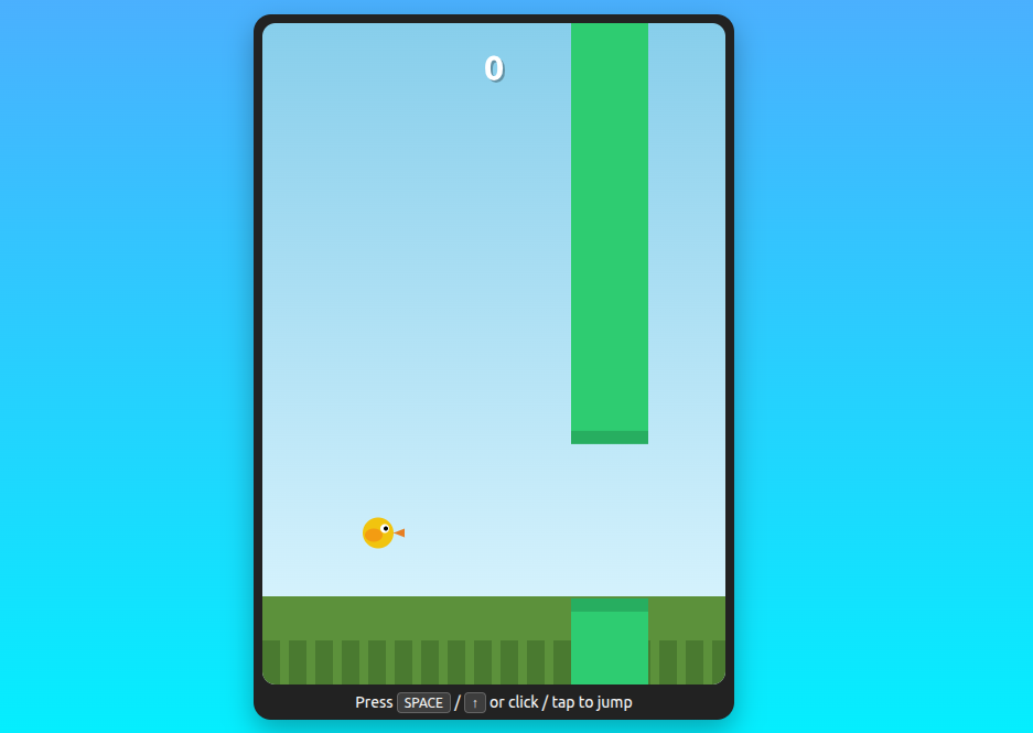 Build a Bird Game Using HTML, CSS & JavaScript – Complete Tutorial
